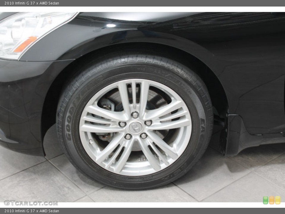 2010 Infiniti G 37 x AWD Sedan Wheel and Tire Photo #73127556