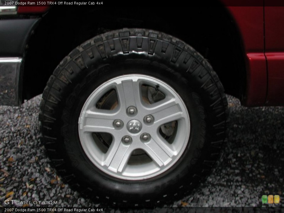 2007 Dodge Ram 1500 TRX4 Off Road Regular Cab 4x4 Wheel and Tire Photo #73129104