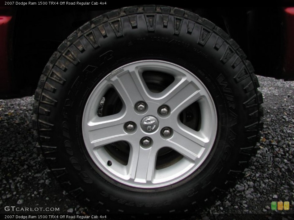 2007 Dodge Ram 1500 TRX4 Off Road Regular Cab 4x4 Wheel and Tire Photo #73129182