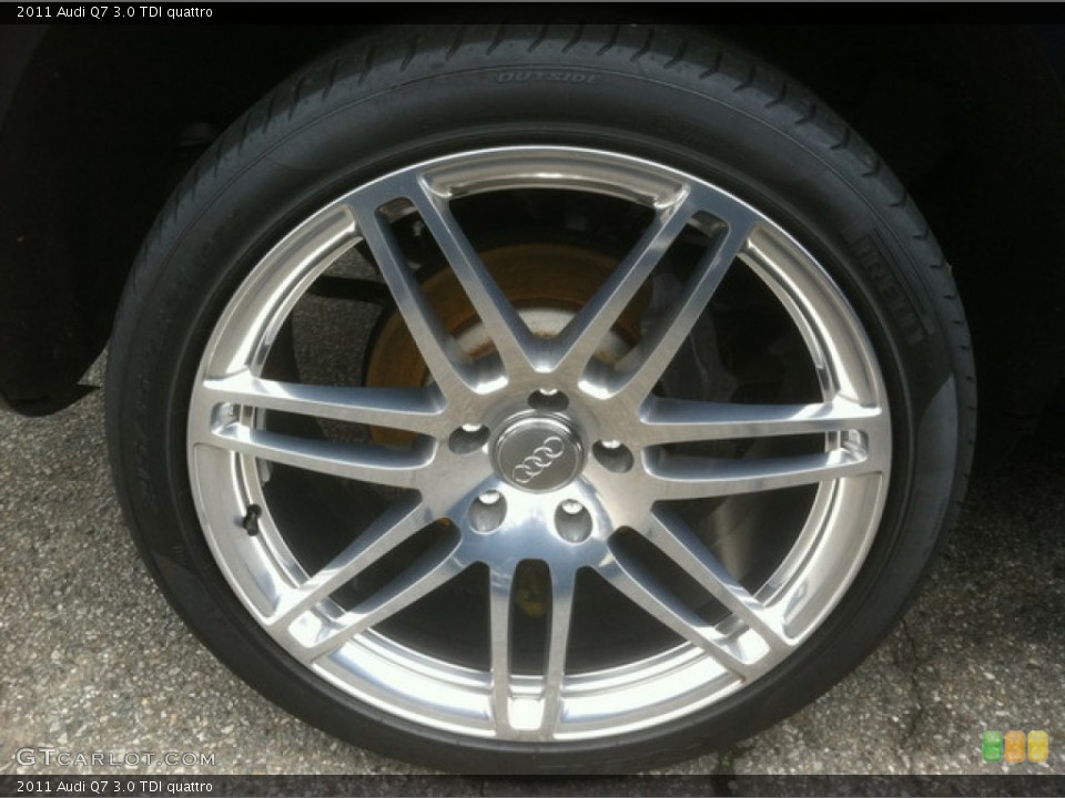 2011 Audi Q7 3.0 TDI quattro Wheel and Tire Photo #73136268