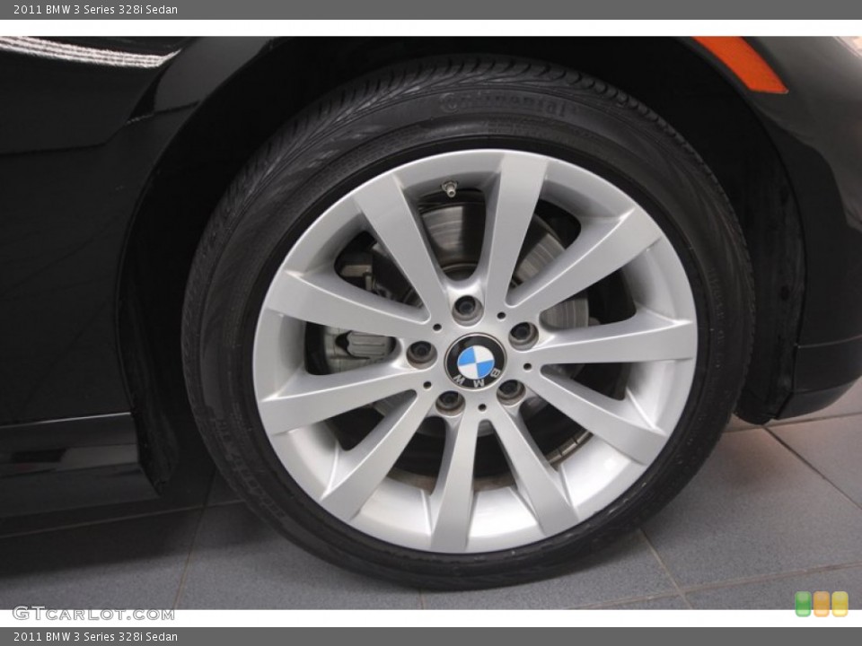 2011 BMW 3 Series 328i Sedan Wheel and Tire Photo #73137273
