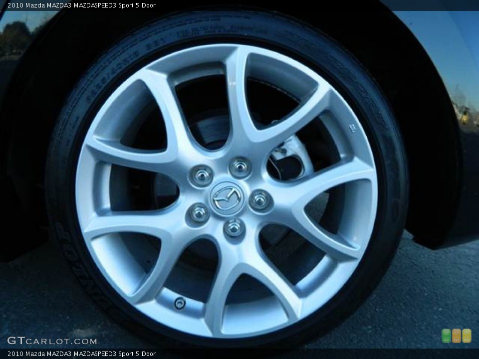 2010 Mazda MAZDA3 MAZDASPEED3 Sport 5 Door Wheel and Tire Photo #73139310
