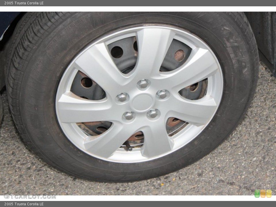 2005 Toyota Corolla LE Wheel and Tire Photo #73140834