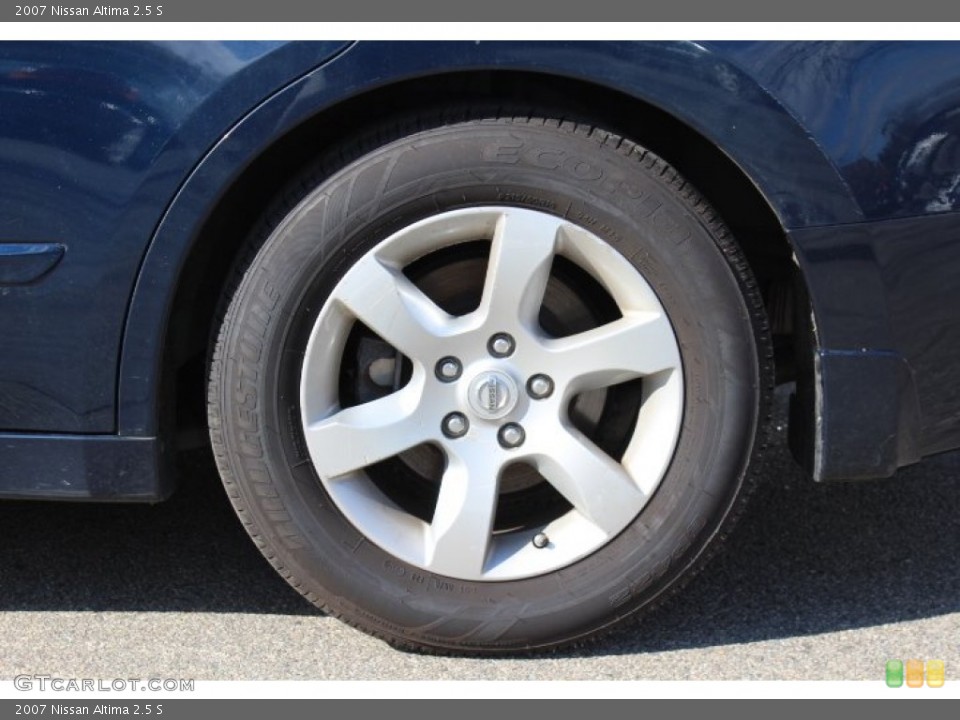 2007 Nissan Altima 2.5 S Wheel and Tire Photo #73149942