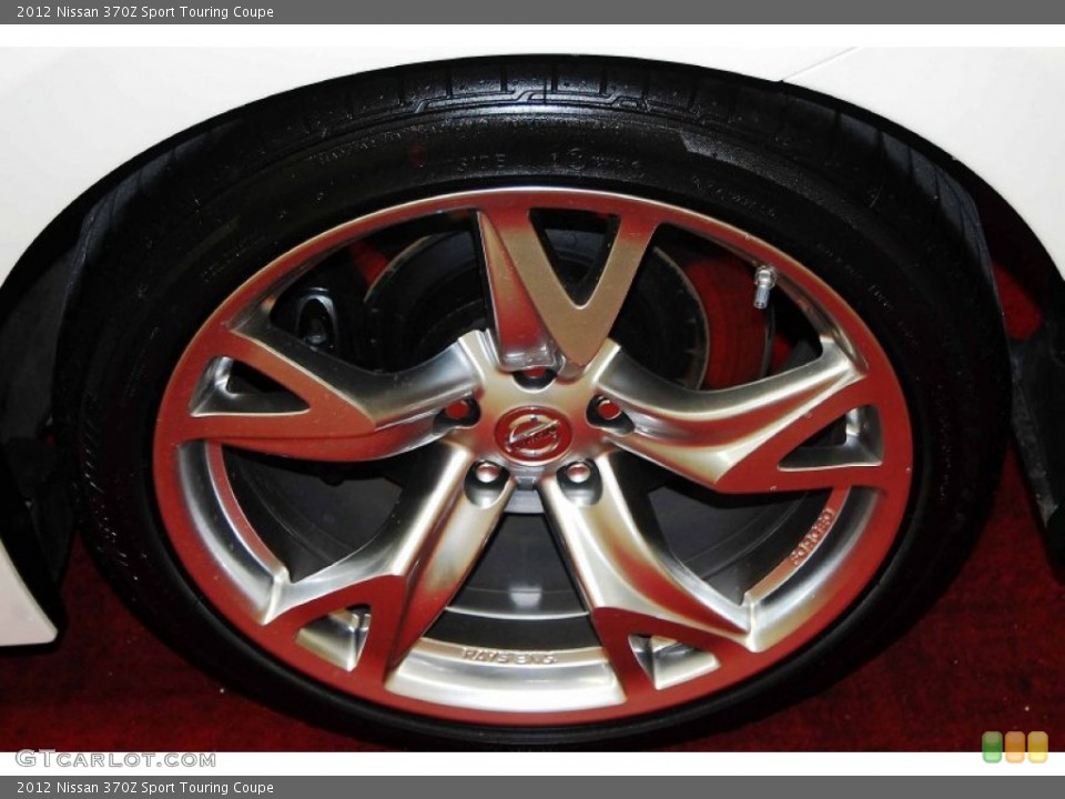 2012 Nissan 370Z Sport Touring Coupe Wheel and Tire Photo #73152417