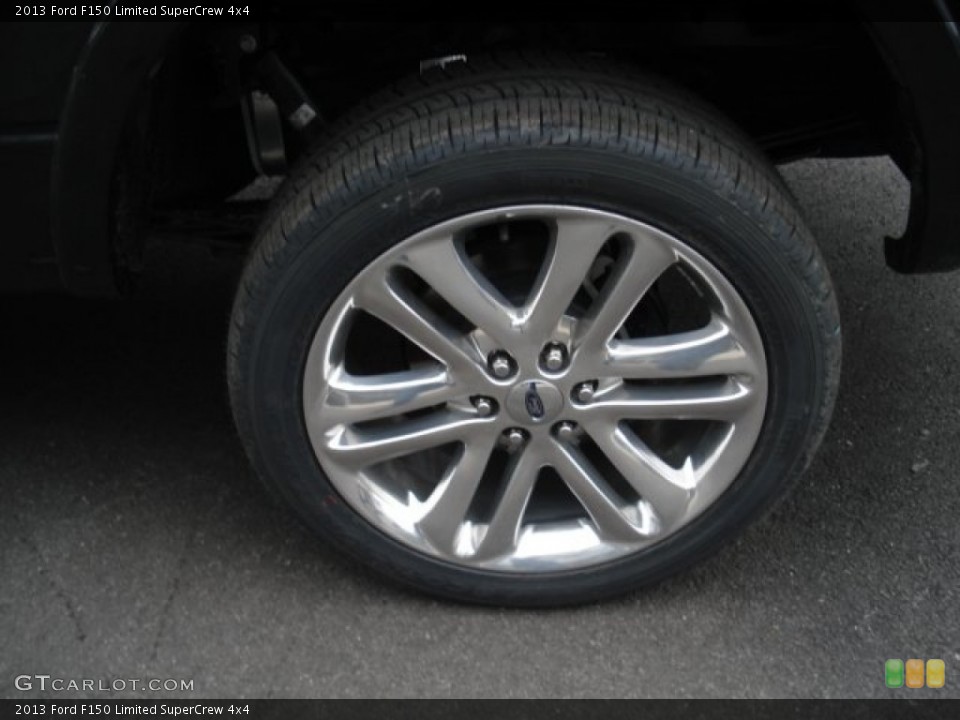 2013 Ford F150 Limited SuperCrew 4x4 Wheel and Tire Photo #73163958
