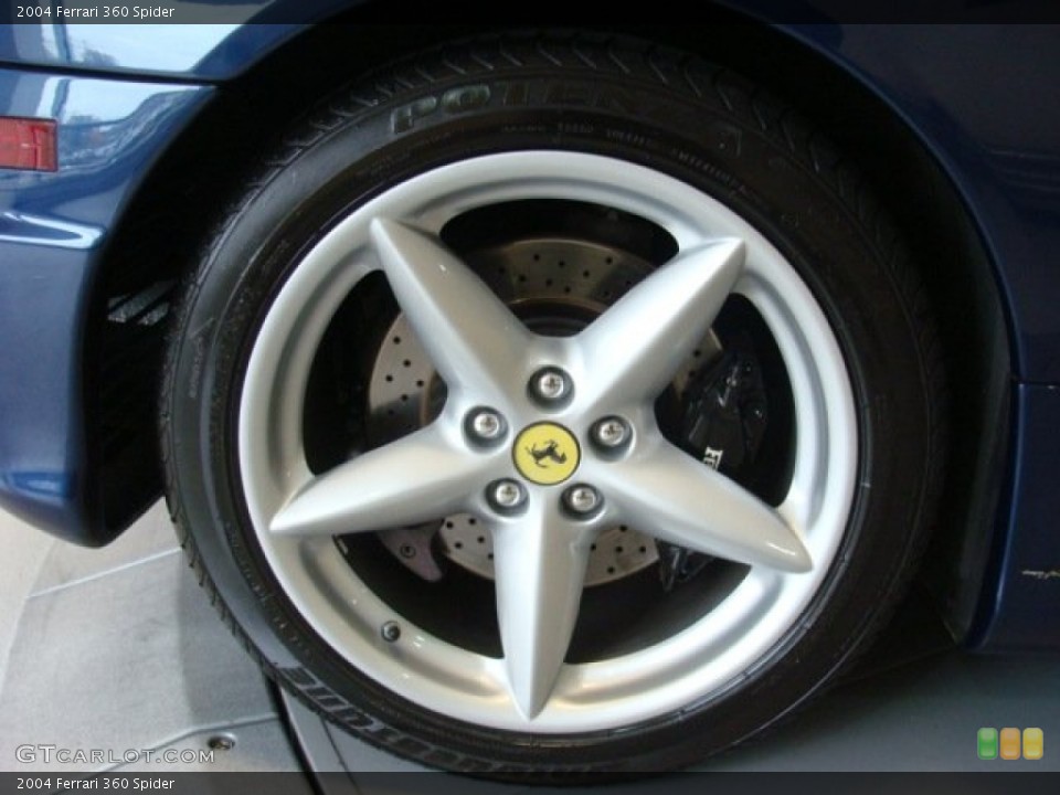 2004 Ferrari 360 Spider Wheel and Tire Photo #73167375