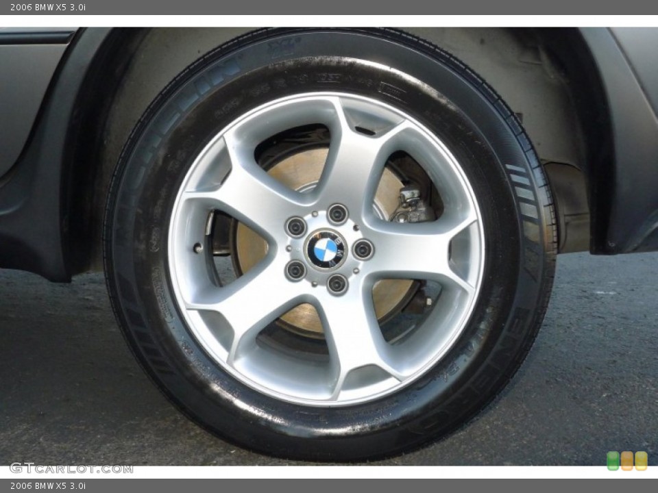 2006 BMW X5 3.0i Wheel and Tire Photo #73168599