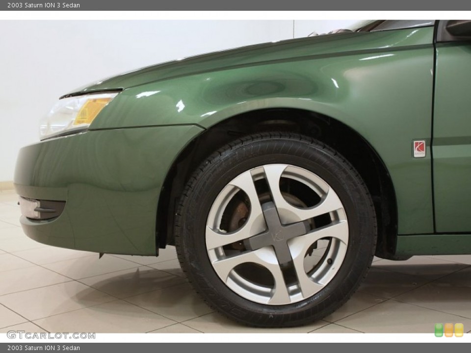 2003 Saturn ION 3 Sedan Wheel and Tire Photo #73175646