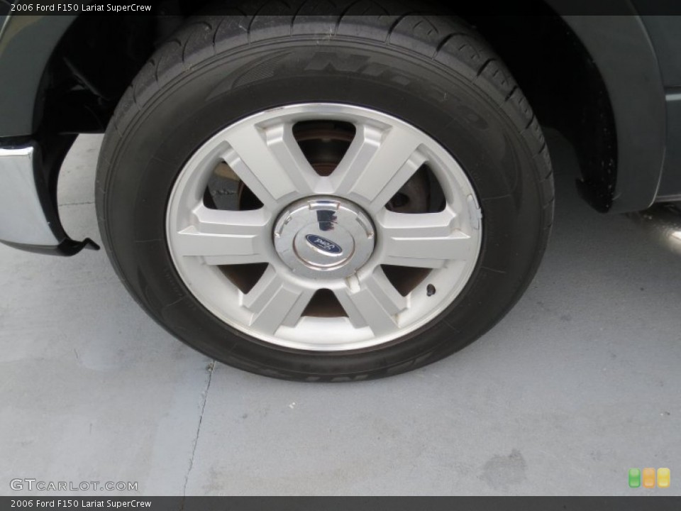 2006 Ford F150 Lariat SuperCrew Wheel and Tire Photo #73178280