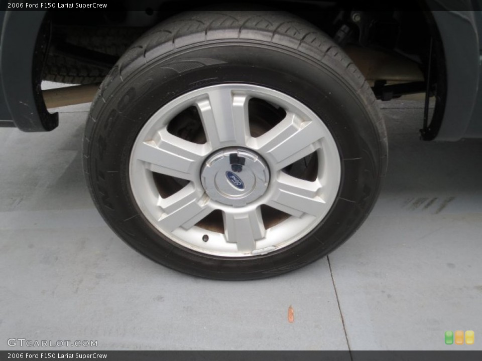 2006 Ford F150 Lariat SuperCrew Wheel and Tire Photo #73178295