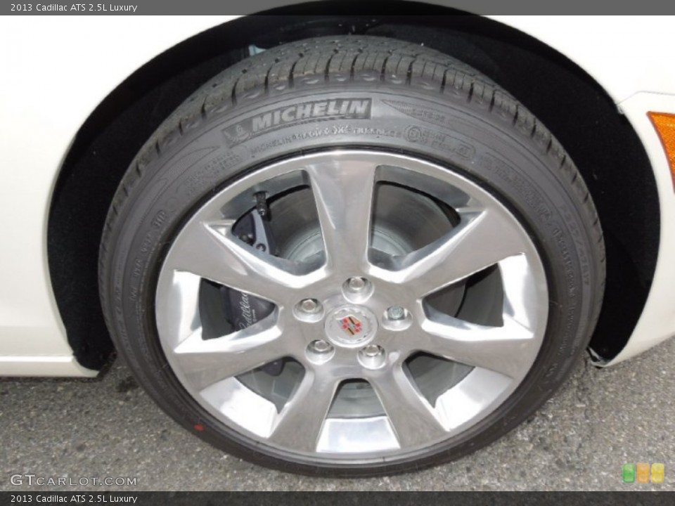 2013 Cadillac ATS 2.5L Luxury Wheel and Tire Photo #73181421