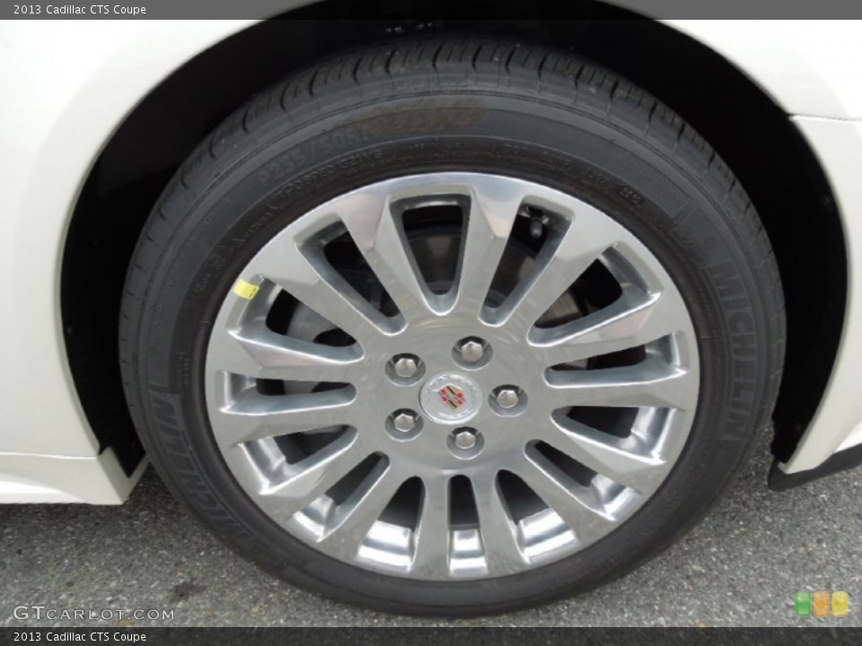 2013 Cadillac CTS Coupe Wheel and Tire Photo #73182039