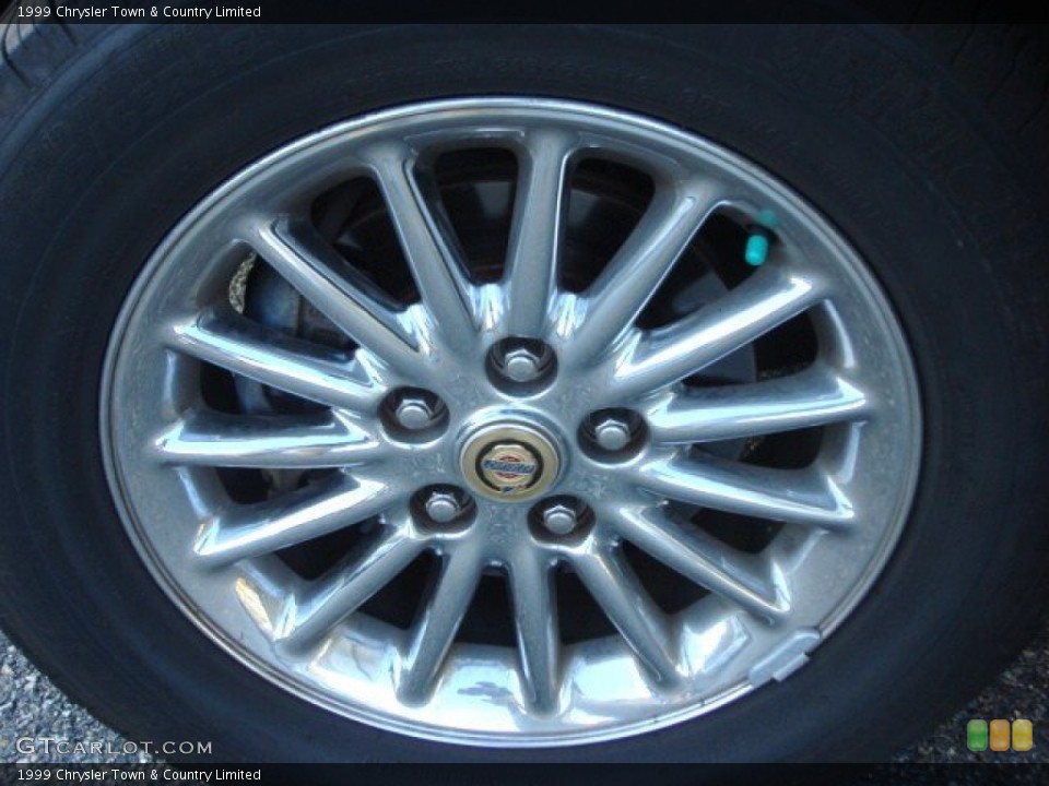 1999 Chrysler Town & Country Limited Wheel and Tire Photo #73187910