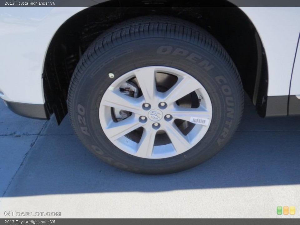 2013 Toyota Highlander V6 Wheel and Tire Photo #73191318