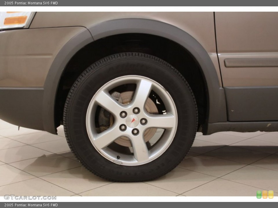 2005 Pontiac Montana SV6 FWD Wheel and Tire Photo #73193358