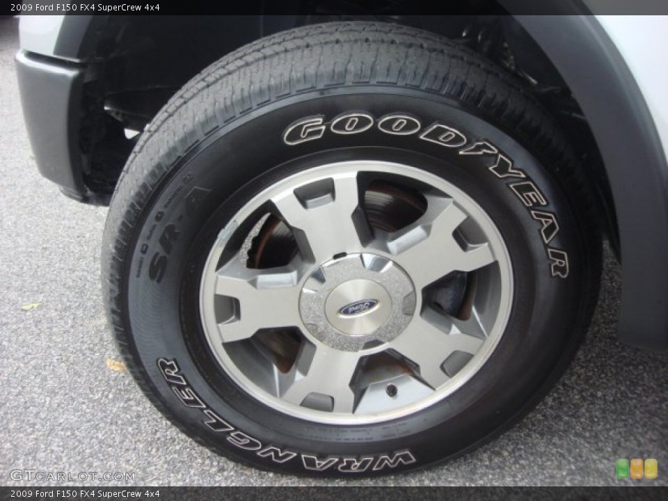 2009 Ford F150 FX4 SuperCrew 4x4 Wheel and Tire Photo #73194954