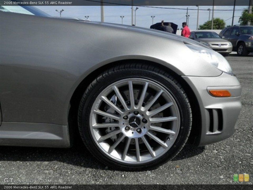 2006 Mercedes-Benz SLK 55 AMG Roadster Wheel and Tire Photo #73201169