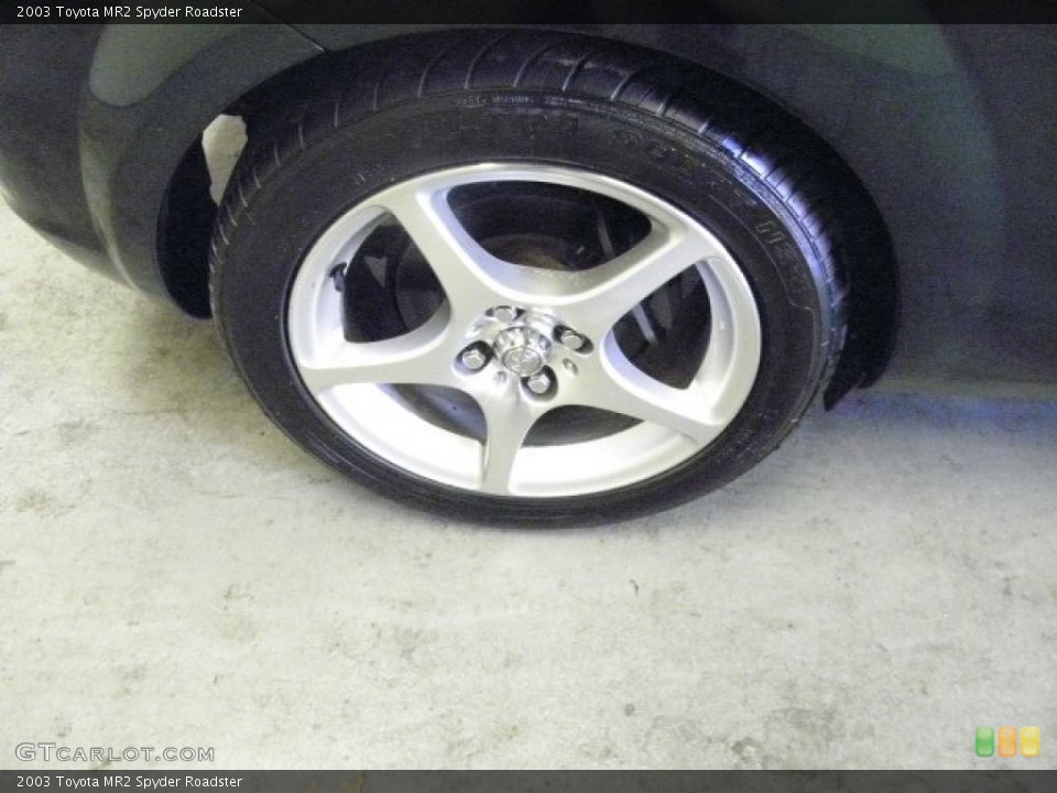 2003 Toyota MR2 Spyder Wheels and Tires