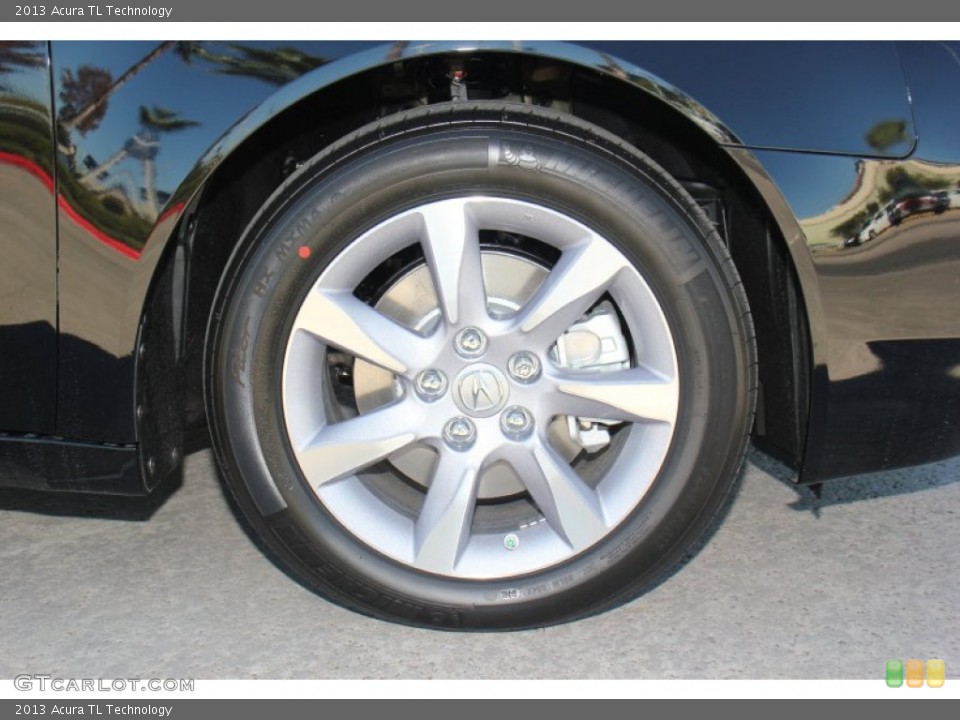 2013 Acura TL Technology Wheel and Tire Photo #73209531