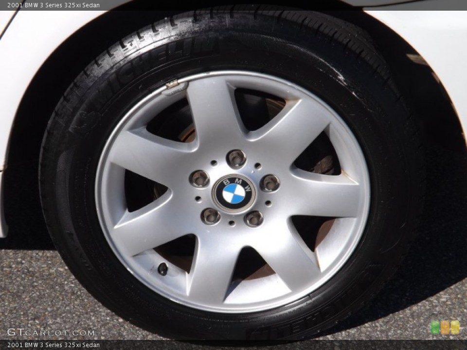 2001 BMW 3 Series 325xi Sedan Wheel and Tire Photo #73210305