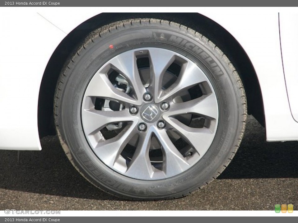 2013 Honda Accord EX Coupe Wheel and Tire Photo #73214088