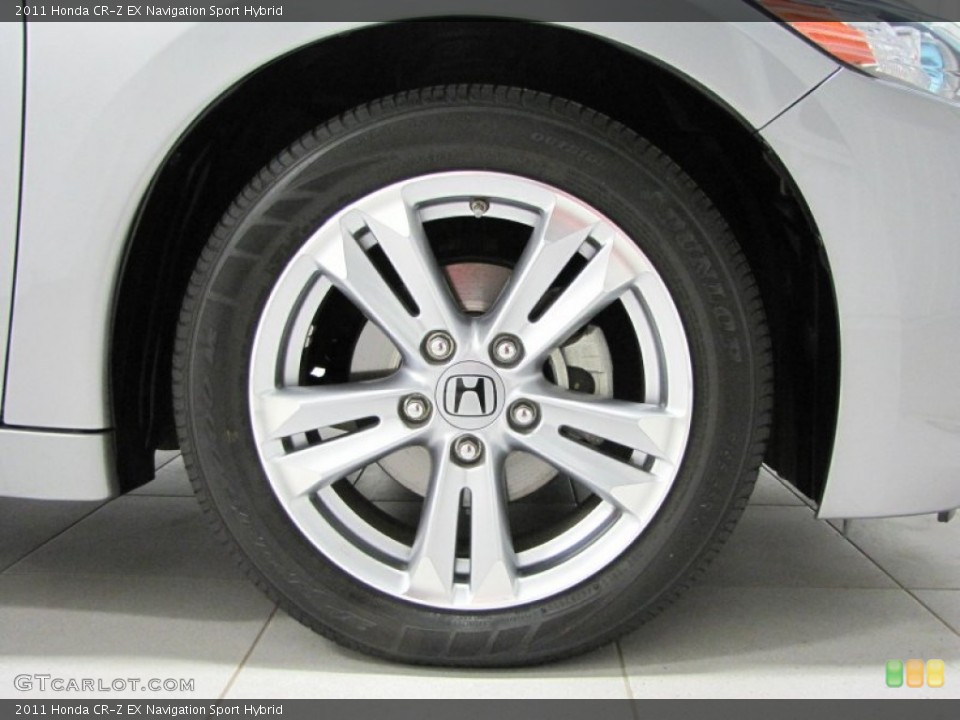 2011 Honda CR-Z EX Navigation Sport Hybrid Wheel and Tire Photo #73215377
