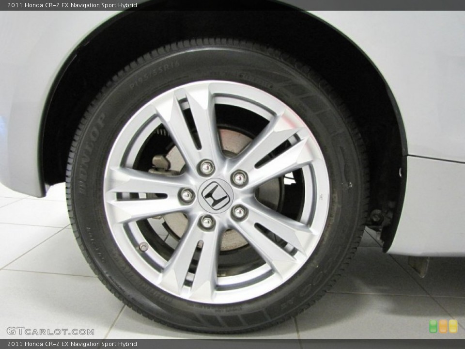 2011 Honda CR-Z EX Navigation Sport Hybrid Wheel and Tire Photo #73215396
