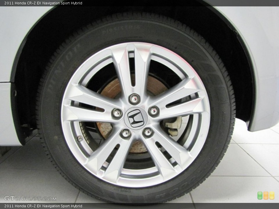 2011 Honda CR-Z EX Navigation Sport Hybrid Wheel and Tire Photo #73215420