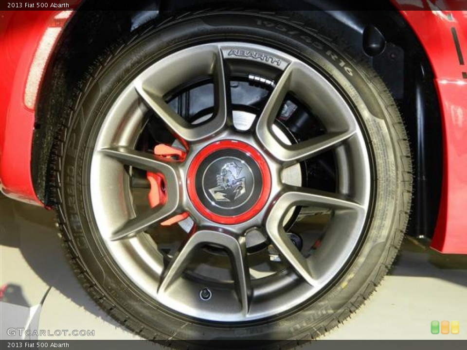 2013 Fiat 500 Abarth Wheel and Tire Photo #73218231