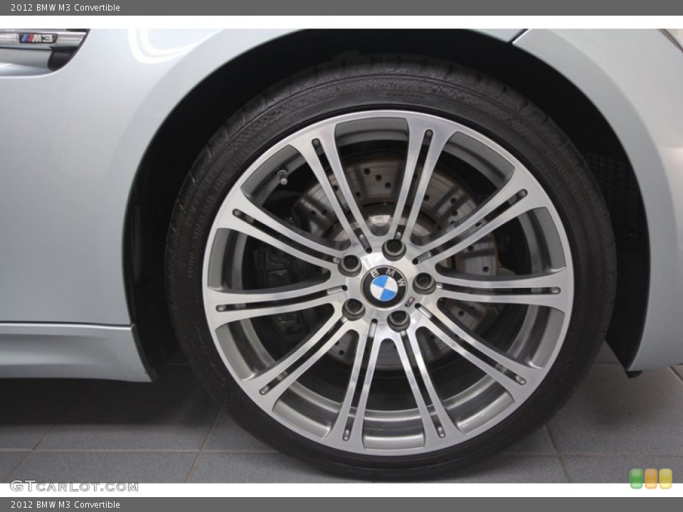 2012 BMW M3 Convertible Wheel and Tire Photo #73222269