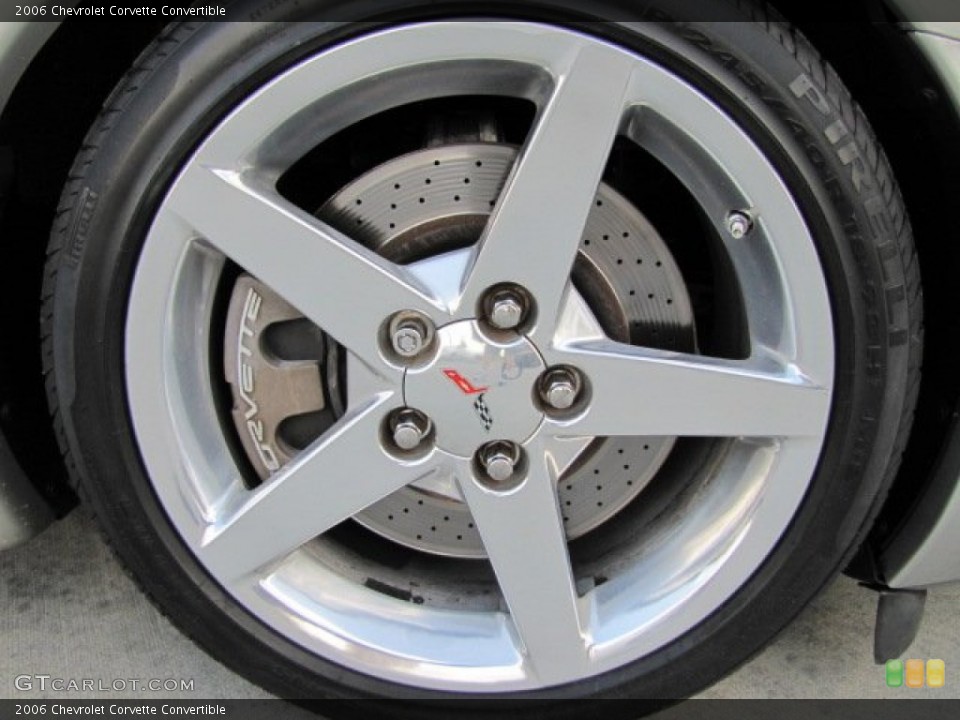 2006 Chevrolet Corvette Convertible Wheel and Tire Photo #73225152