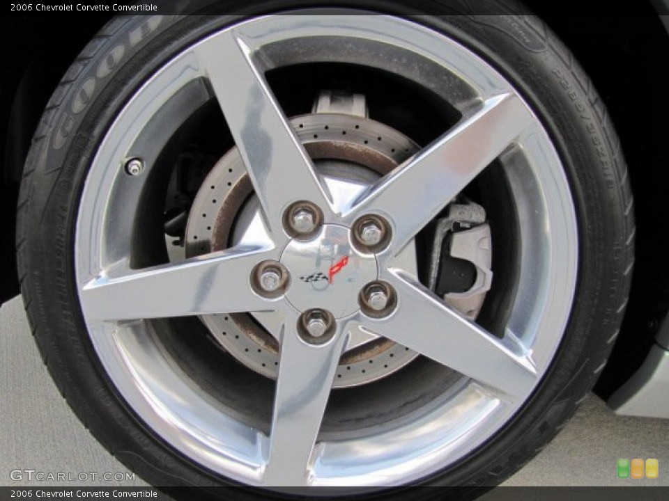 2006 Chevrolet Corvette Convertible Wheel and Tire Photo #73225161
