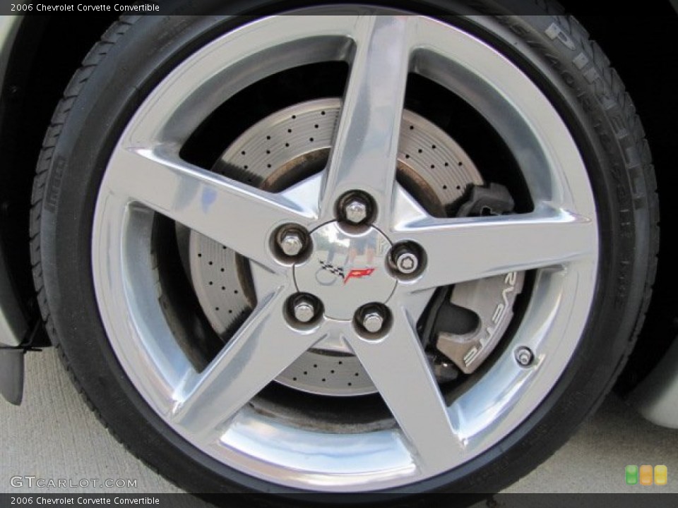 2006 Chevrolet Corvette Convertible Wheel and Tire Photo #73225176