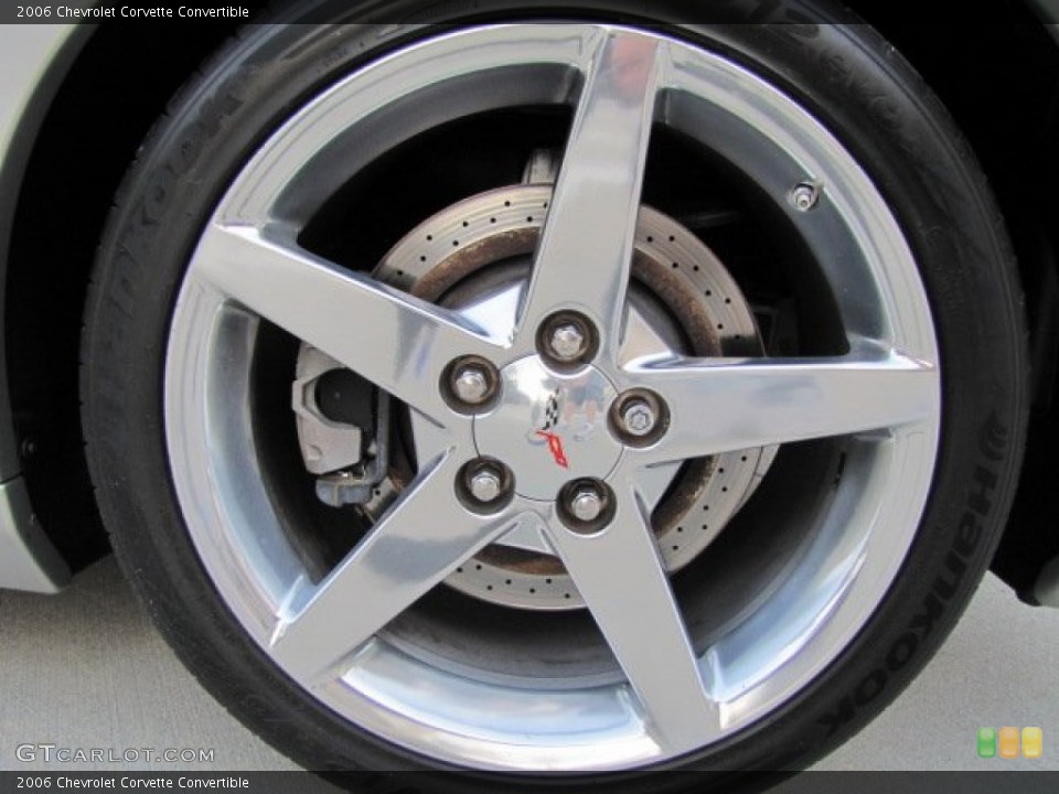 2006 Chevrolet Corvette Convertible Wheel and Tire Photo #73225186