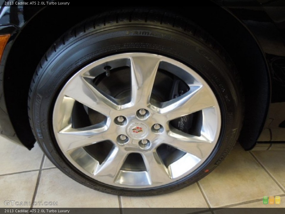 2013 Cadillac ATS 2.0L Turbo Luxury Wheel and Tire Photo #73230732