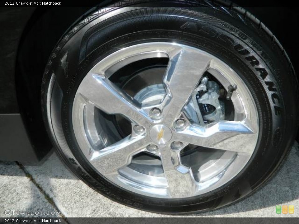 2012 Chevrolet Volt Hatchback Wheel and Tire Photo #73232586