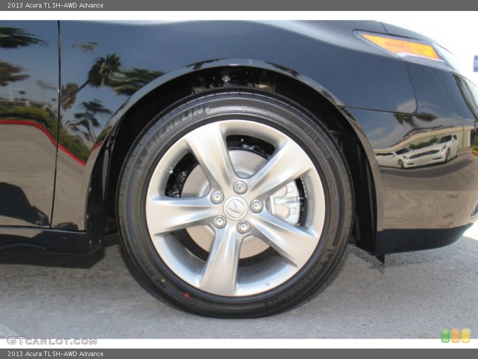 2013 Acura TL SH-AWD Advance Wheel and Tire Photo #73235334