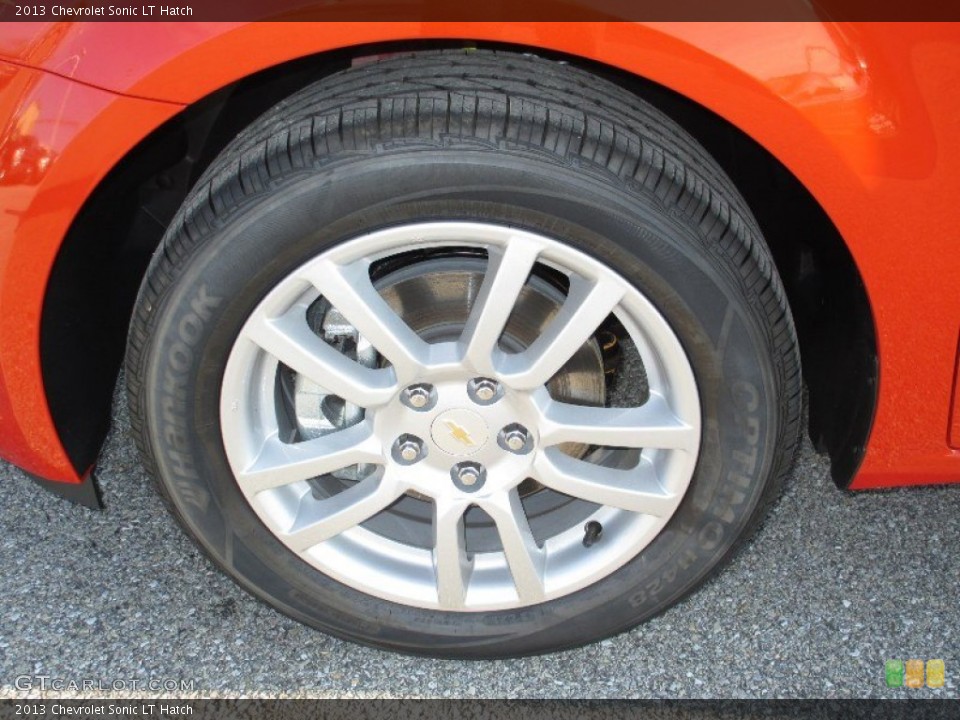 2013 Chevrolet Sonic LT Hatch Wheel and Tire Photo #73239273