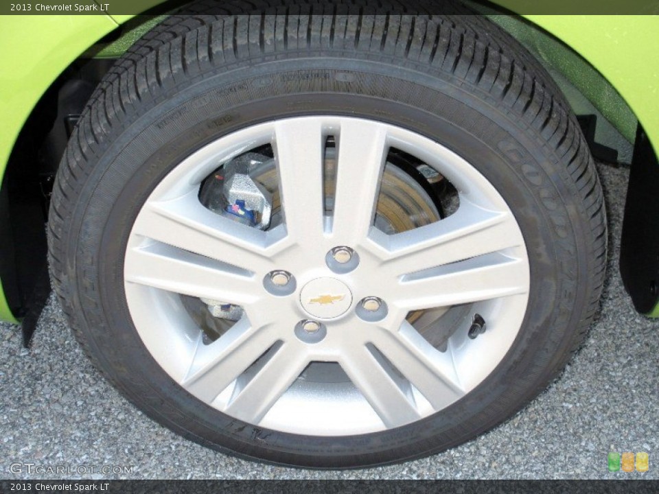 2013 Chevrolet Spark LT Wheel and Tire Photo #73239834