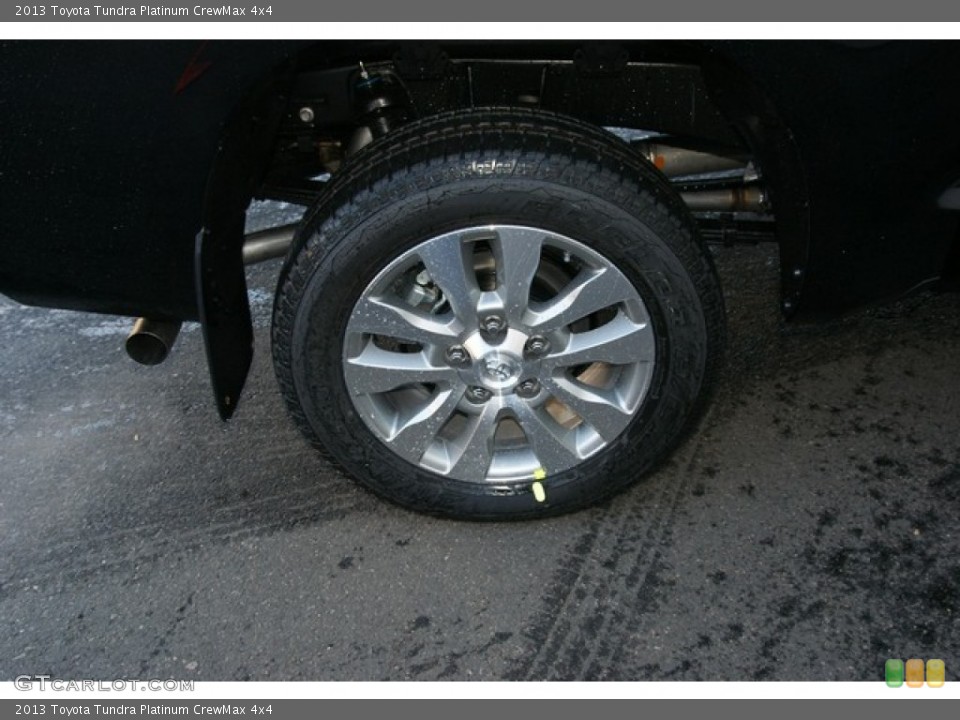 2013 Toyota Tundra Platinum CrewMax 4x4 Wheel and Tire Photo #73248713