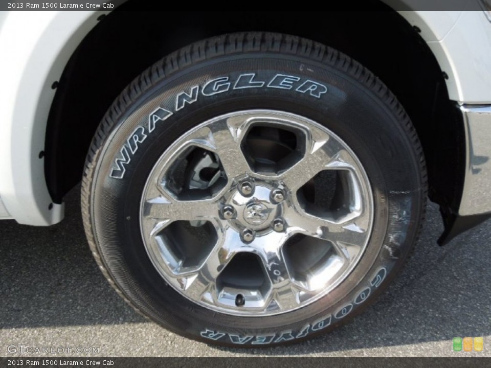 2013 Ram 1500 Laramie Crew Cab Wheel and Tire Photo #73250328