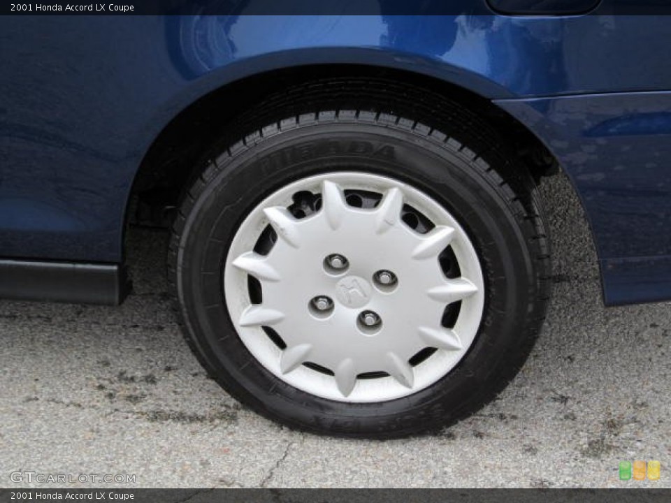 2001 Honda Accord LX Coupe Wheel and Tire Photo #73253508