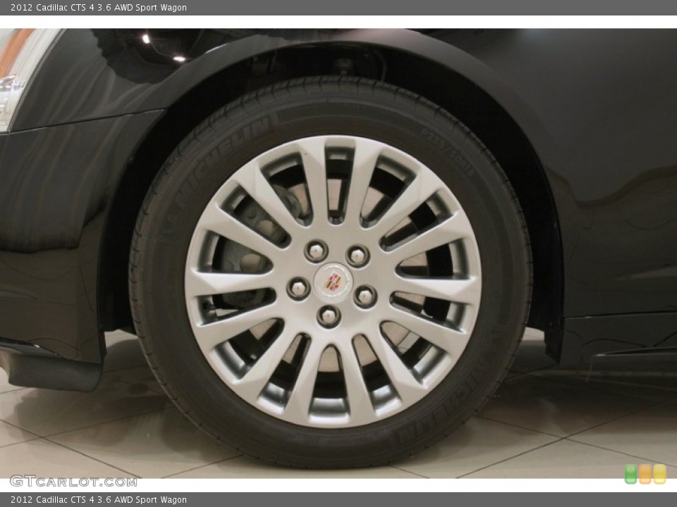 2012 Cadillac CTS 4 3.6 AWD Sport Wagon Wheel and Tire Photo #73265859