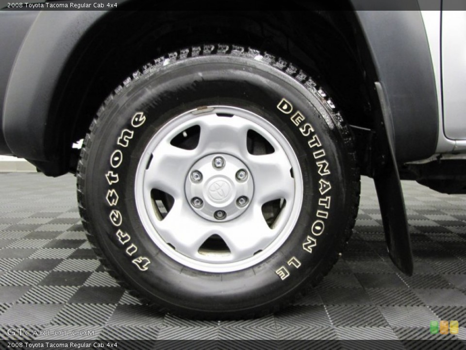 2008 Toyota Tacoma Regular Cab 4x4 Wheel and Tire Photo #73271880
