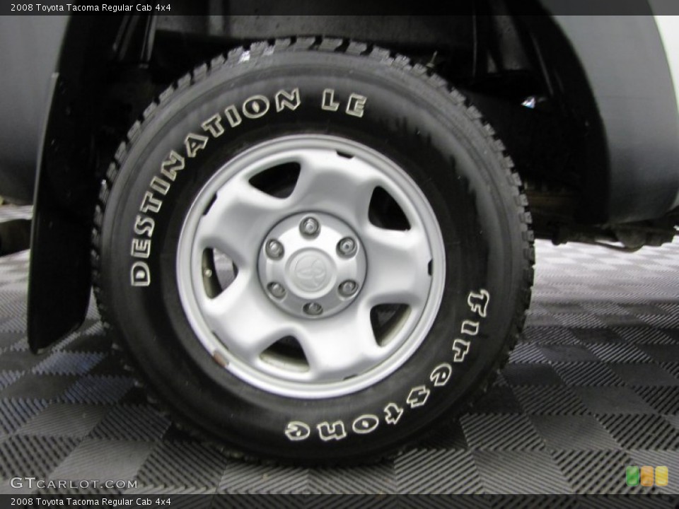 2008 Toyota Tacoma Regular Cab 4x4 Wheel and Tire Photo #73271901