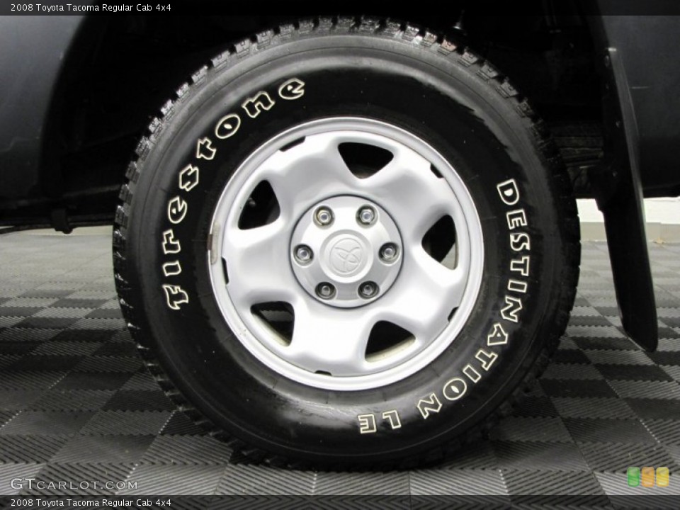 2008 Toyota Tacoma Regular Cab 4x4 Wheel and Tire Photo #73271946