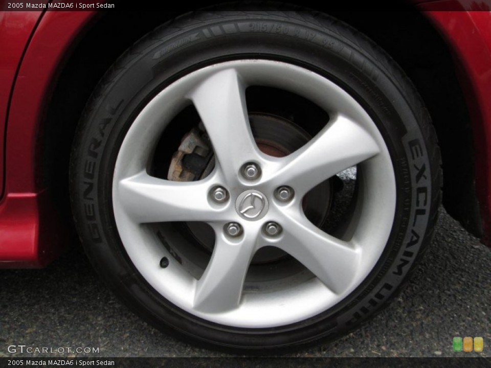 2005 Mazda MAZDA6 i Sport Sedan Wheel and Tire Photo #73274160