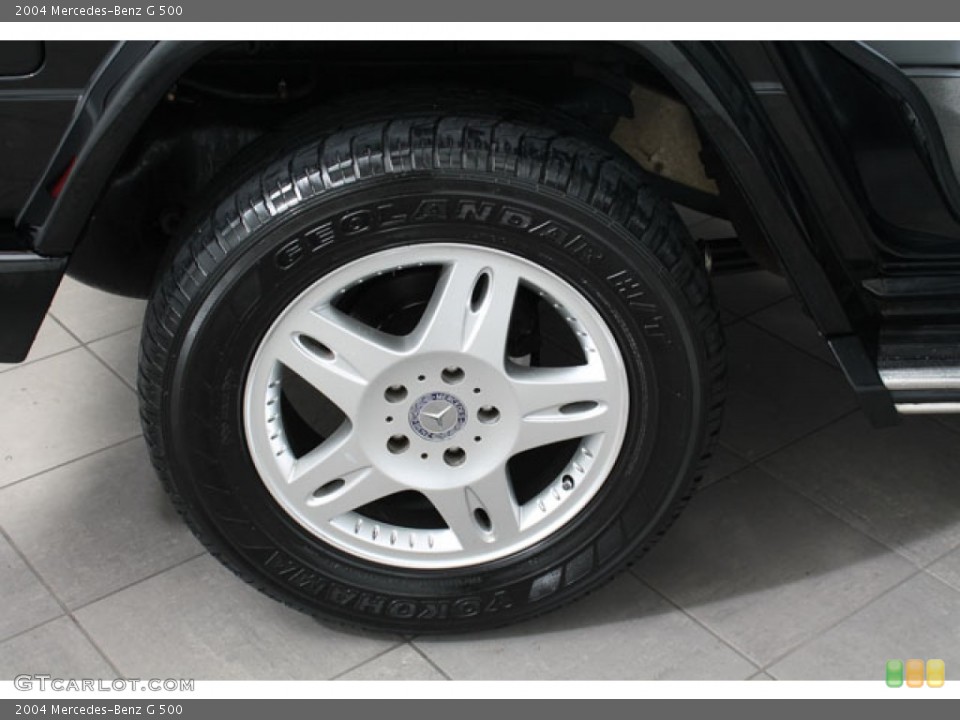 2004 Mercedes-Benz G 500 Wheel and Tire Photo #73281675