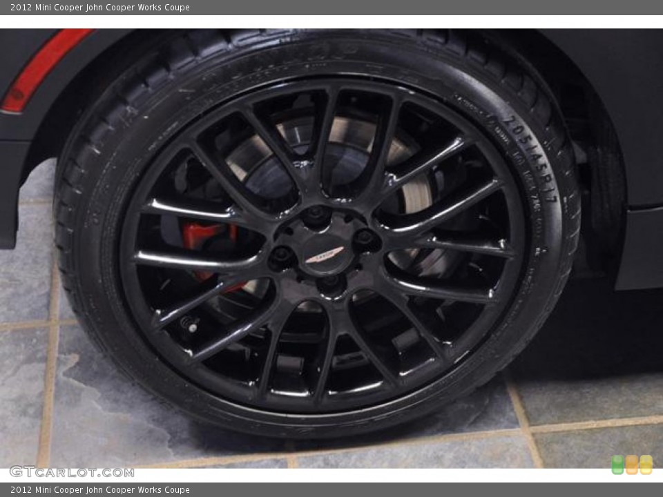 2012 Mini Cooper John Cooper Works Coupe Wheel and Tire Photo #73284765